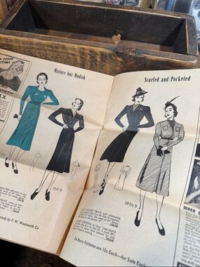 Du Barry Vintage Sewing Pattern and free magazine 1930’s